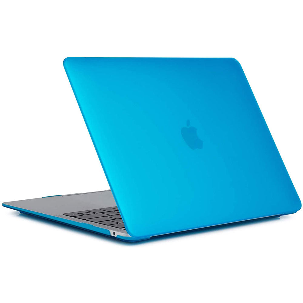 MacBook Air 13 Inch Case 2020 2019 2018, A1932, A2179, A2337 Shell Case Keyboard Cover Light Blue