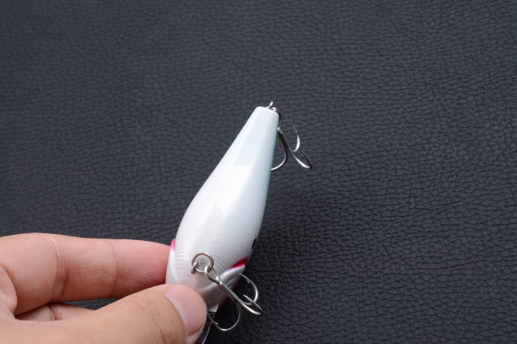 6x 8cm Popper Crank Bait Fishing Lure Lures Surface Tackle Saltwater