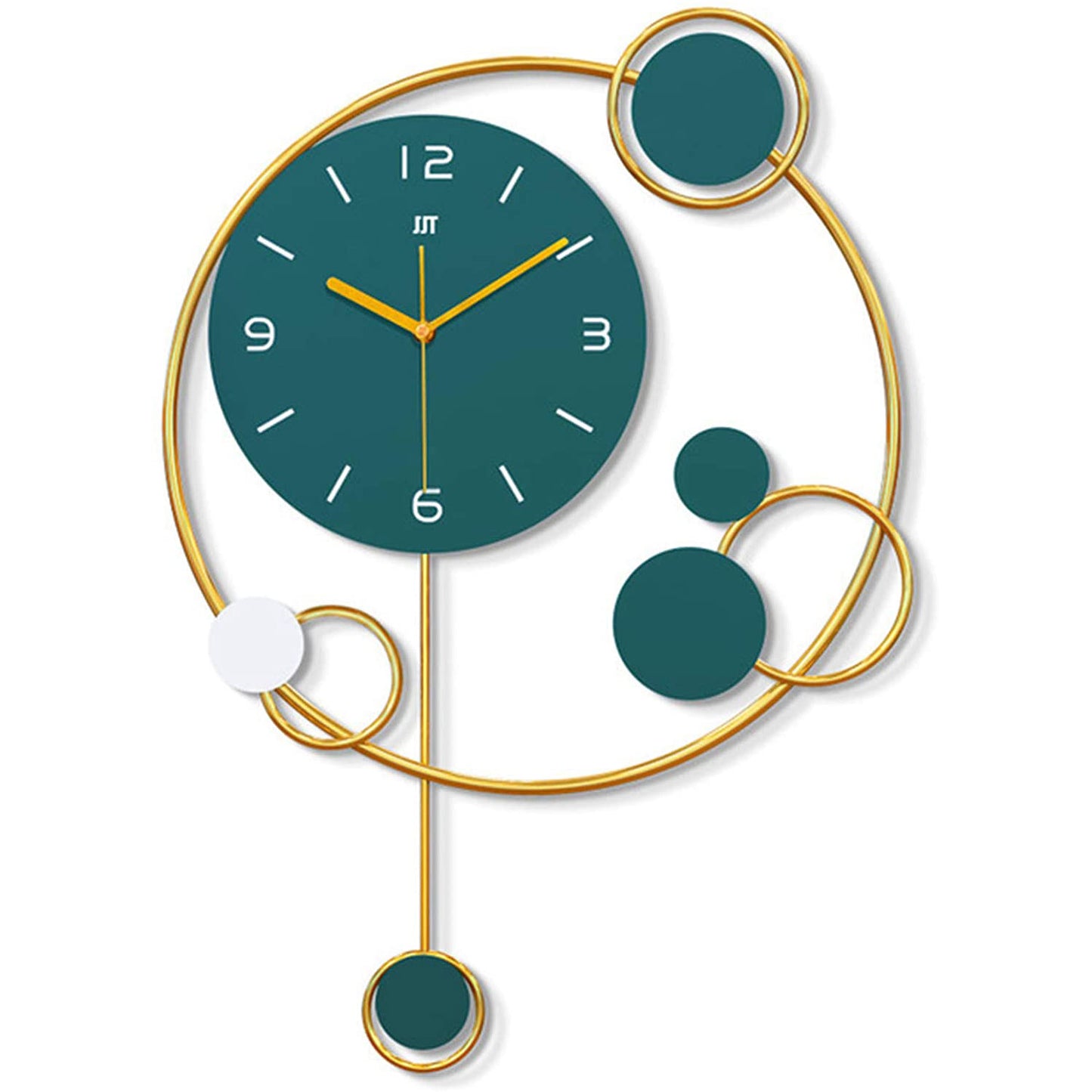 Light Luxury Decorative Wall Clock Silent Quartz Non-Ticking Simple Wall Clock