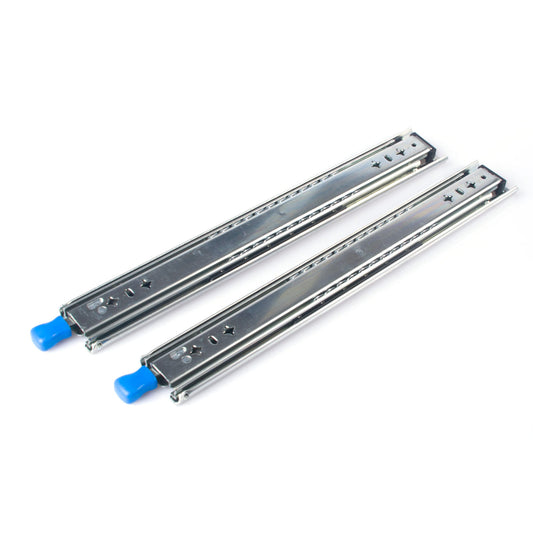 16in Pair 150KG Heavy Duty Drawer Slides Rails Runners Locking Ball Bearing