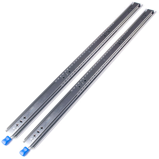 32in Pair 150KG Heavy Duty Drawer Slides Rails Runners Locking Ball Bearing