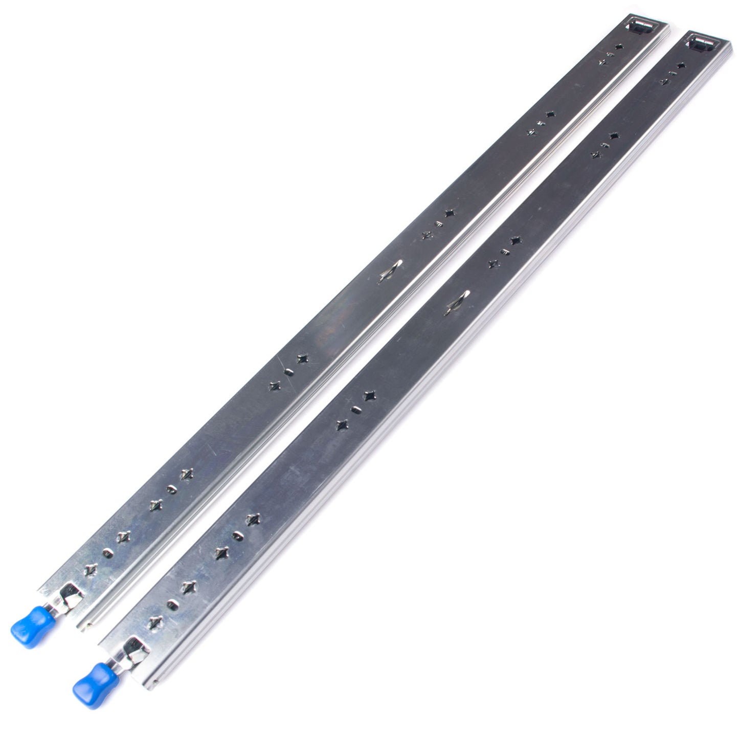 32in Pair 150KG Heavy Duty Drawer Slides Rails Runners Locking Ball Bearing