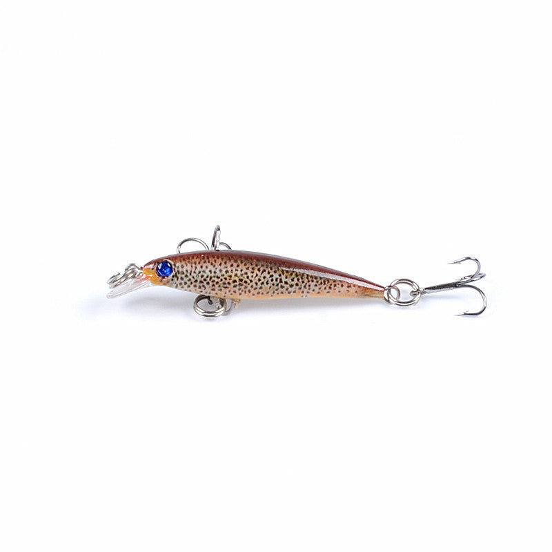 6x Popper Poppers 5cm Minnow Fishing Lure Lures Surface Tackle Fresh Saltwater