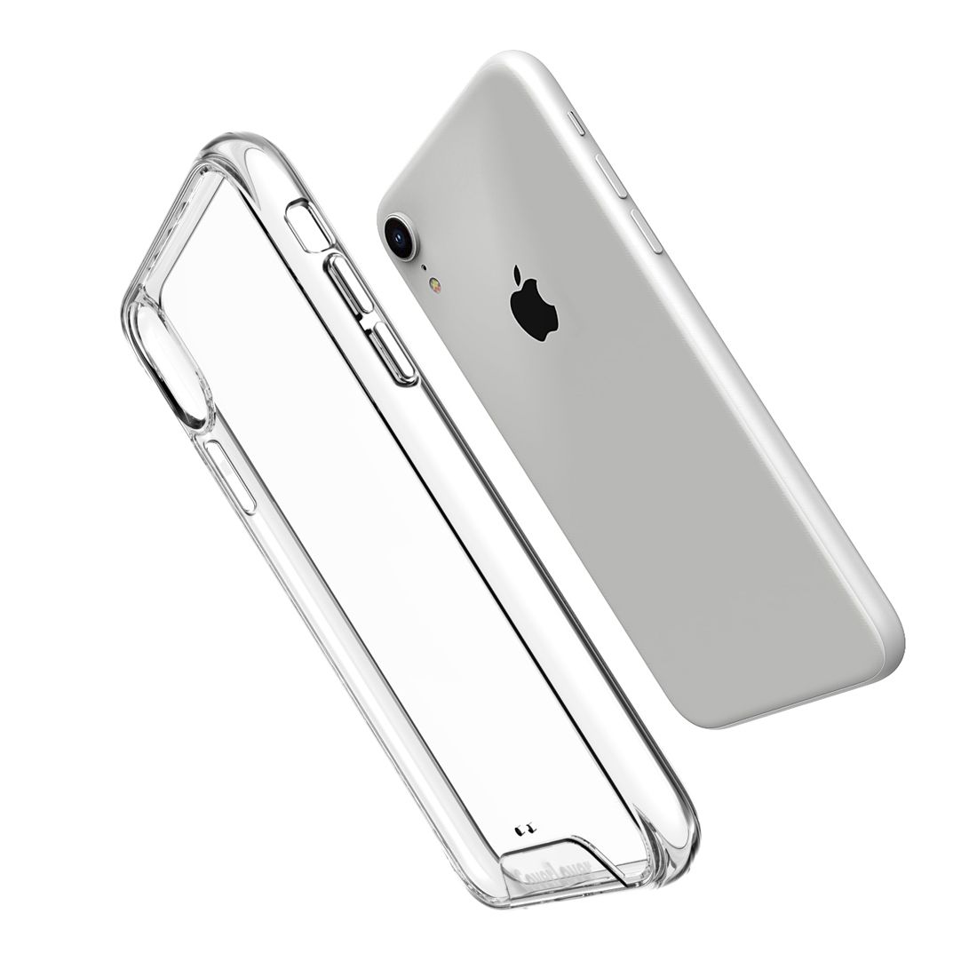 For iPhone XR Case, iCoverLover Shockproof Cover, Thin Clear