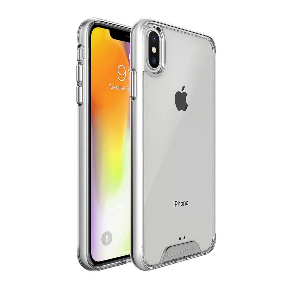 For iPhone XS Max Case, iCoverLover Protective Thin Clear Cover Transparent