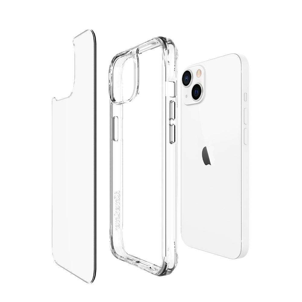 For iPhone 13 Case iCoverLover Shockproof Cover Clear