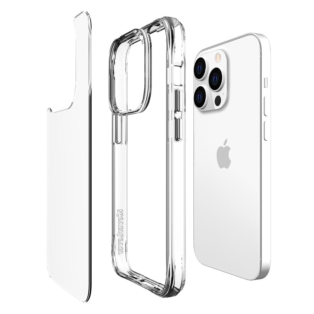 For iPhone 14 Pro Case iCoverLover Shockproof Cover Clear