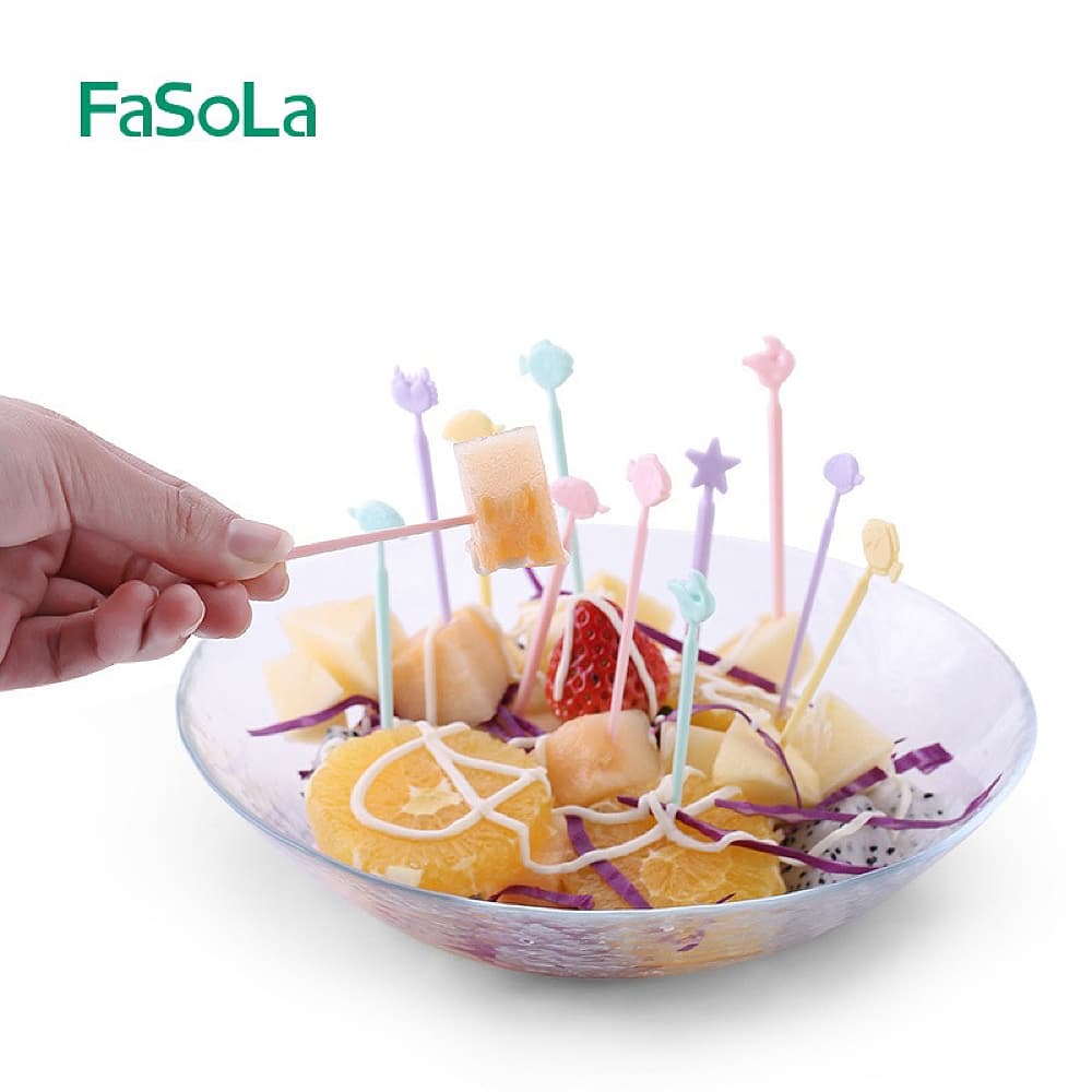 Fasola Animal Shape Fruit Label 8.4cm