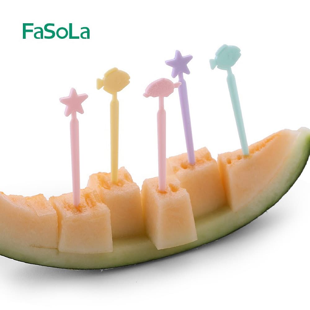 Fasola Animal Shape Fruit Label 8.4cm