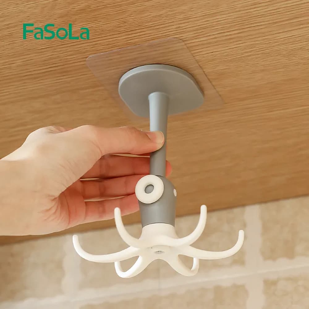 Fasola Rotary Hook White 13.8*11.2*7cm