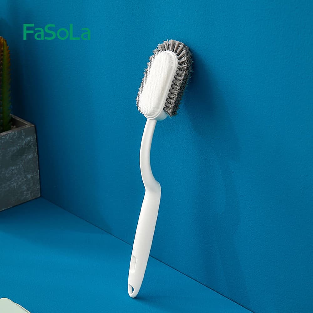 Fasola Multifunctional Shoe Brush White 28.3*5.6cm