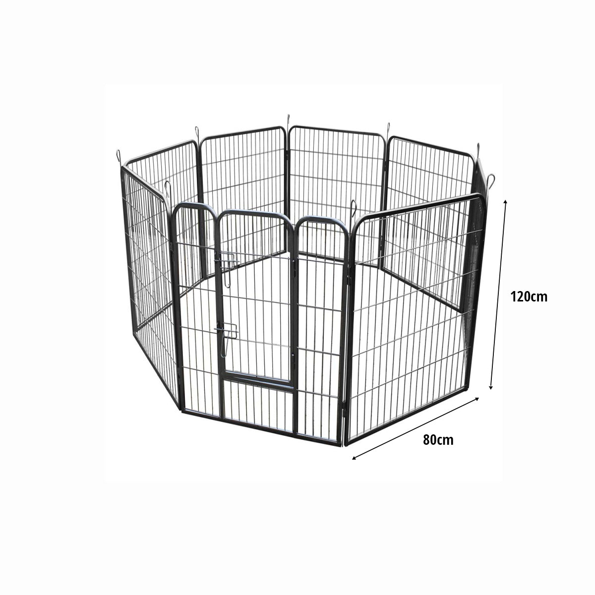 Pet Playpen 48" 8 Panel Dog Puppy Enclosure Cage Fence