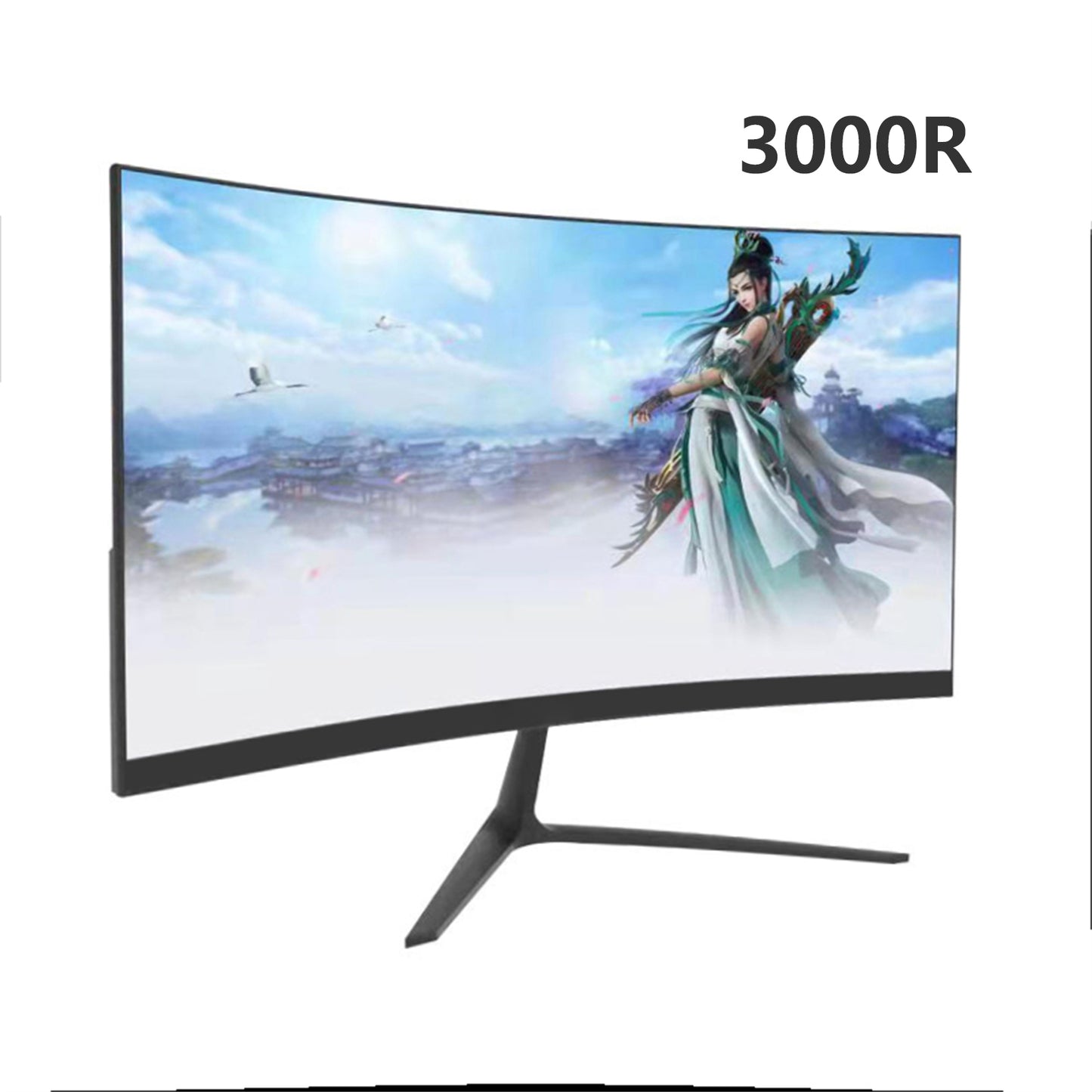 27" Curved LED Panel 1920 x 1080 Refresh Rate 165HZ Monitor Aspect Ratio 16:9