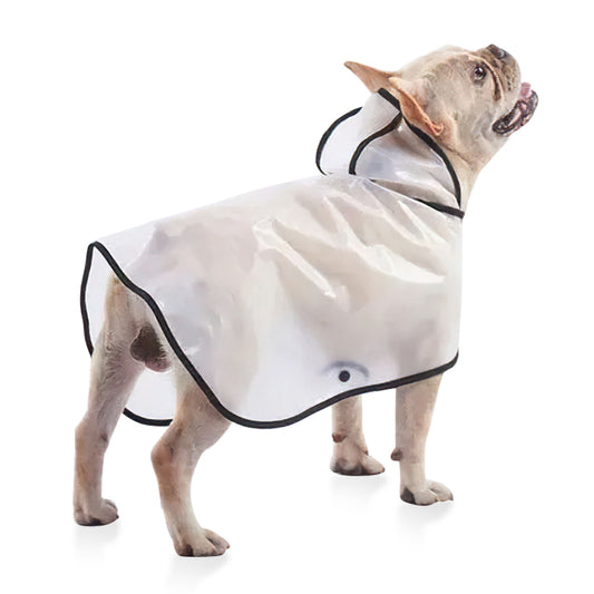 Pawfriends TPU Transparent Pet Cape Raincoat Large Dog Teddy Fado Koki Dog Clothing XXXL