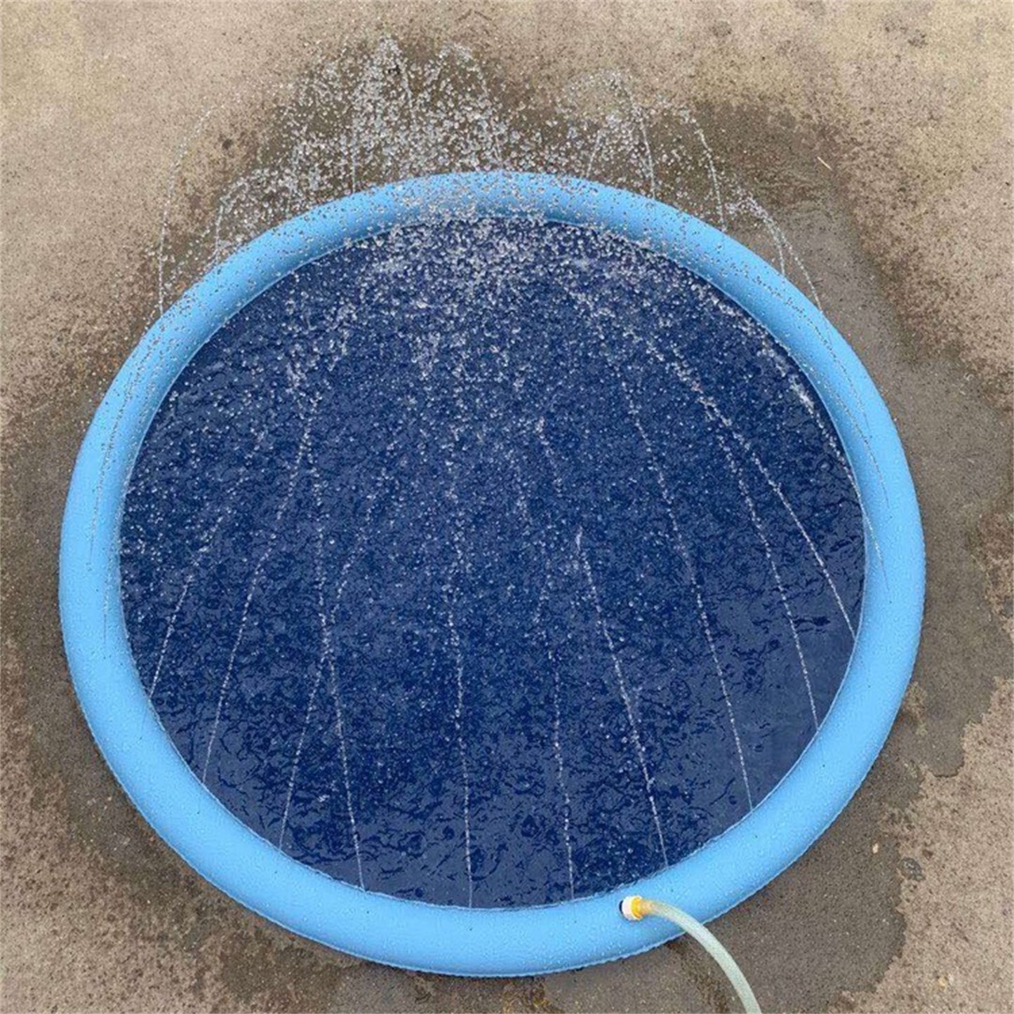 Pawfriends Thick Anti-Skid Pet Water Spray Mat Children Playing Outdoor Water Spray Mat XL