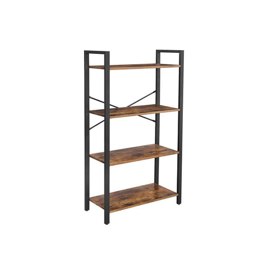 VASAGLE 4-Tier Industrial Ladder Shelf Living Room Bookcase