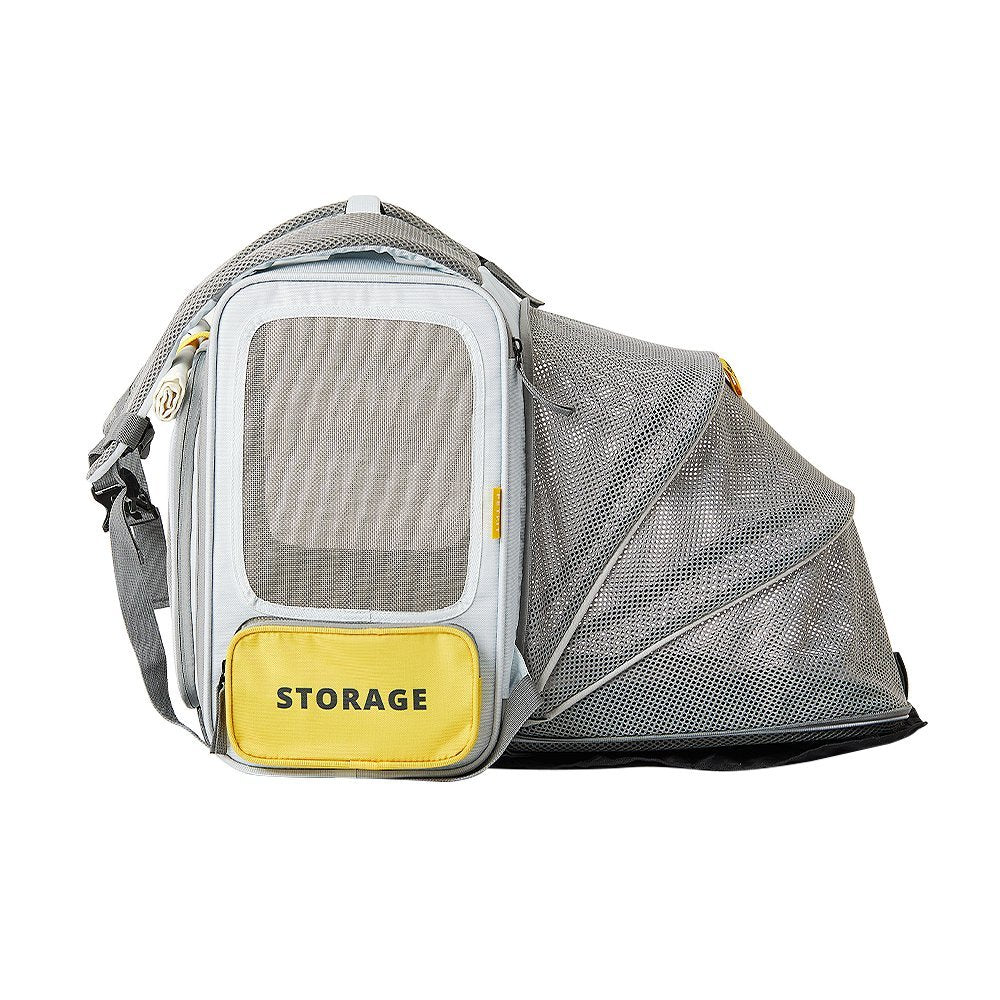 PETKIT Breezy X ZONE Pet Carrier - Grey Yellow