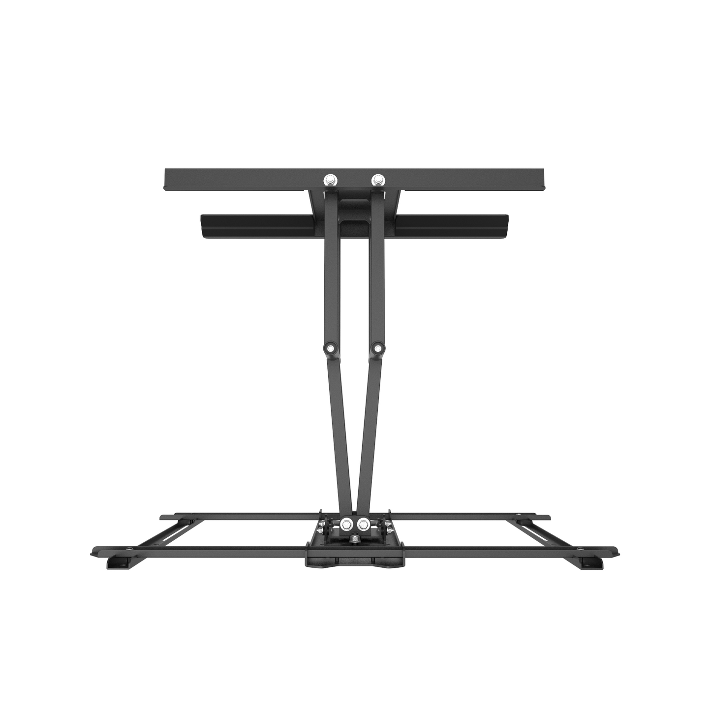 Kanto PDX650SG Stainless Steel Outdoor Full Motion TV Mount for 37" to 75" TVs, Black