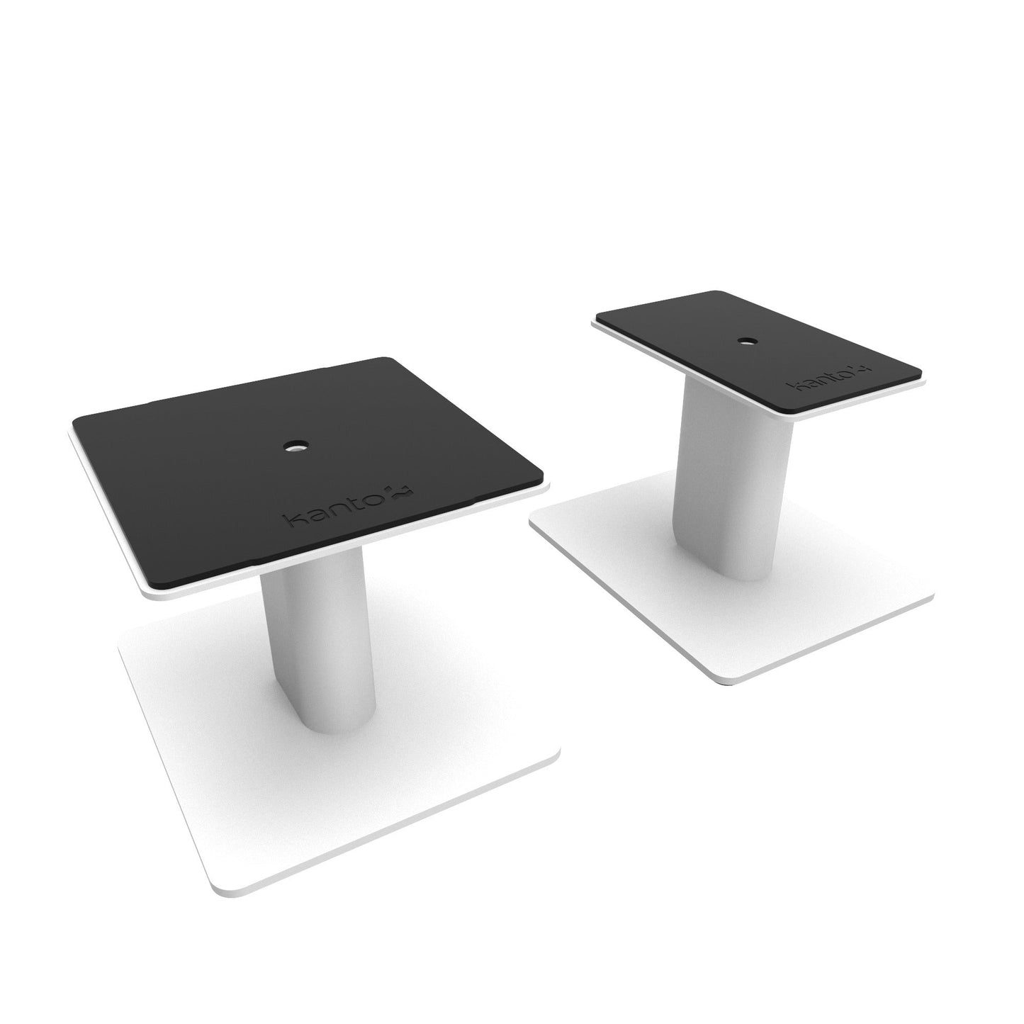 Kanto SP6HDW 6" Tall Universal Desktop Speaker Stand - Pair, White