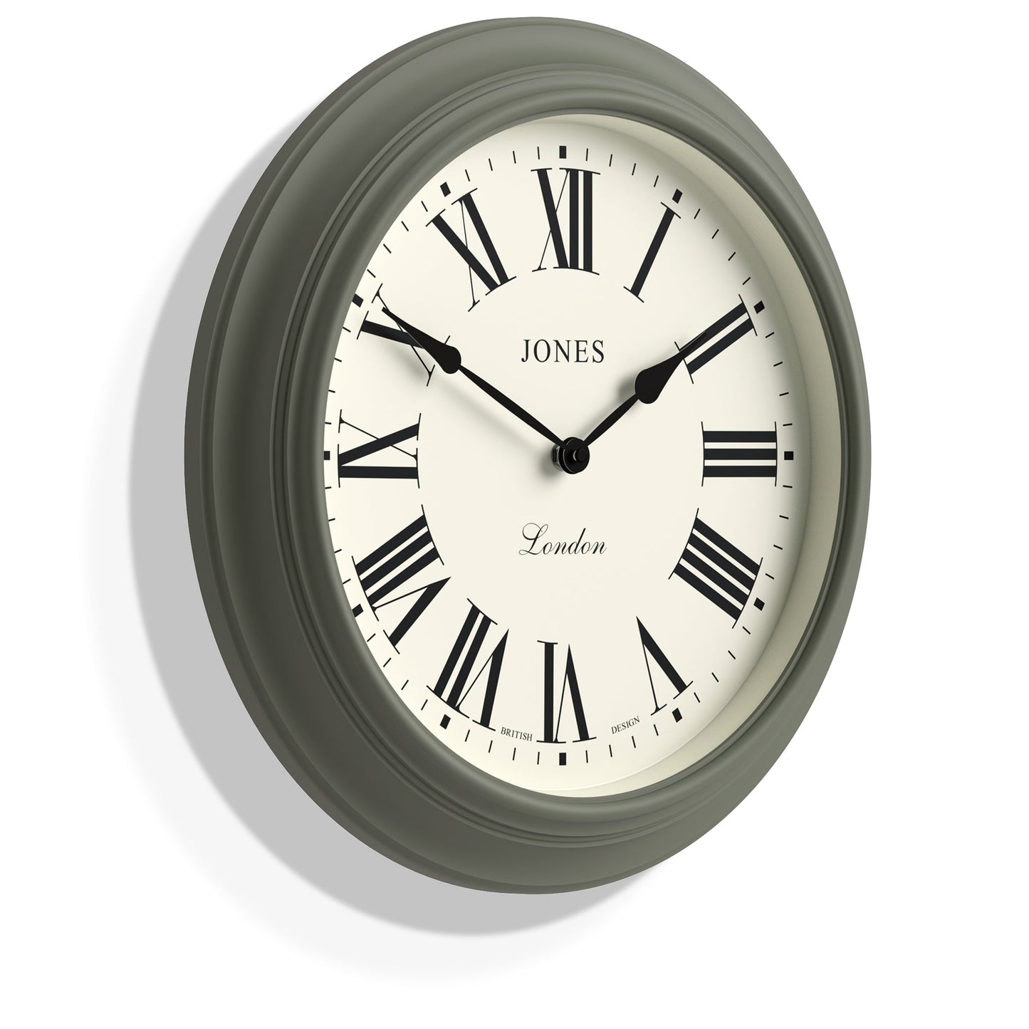 Newgate Jones Supper Club Clock Moss Green