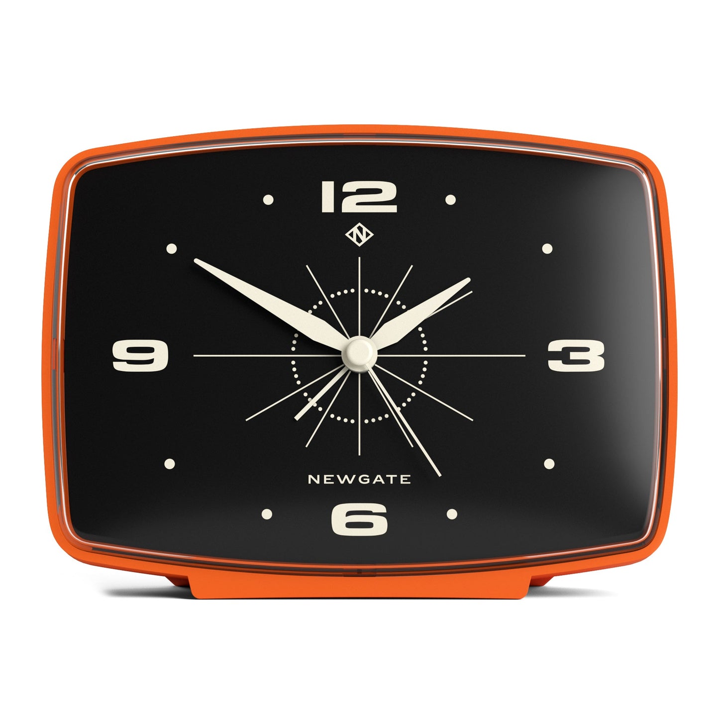 Newgate Brooklyn Alarm Clock - Orange