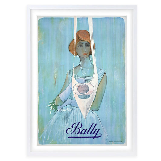 Wall Art's Bally Showbiz Large 105cm x 81cm Framed A1 Art Print