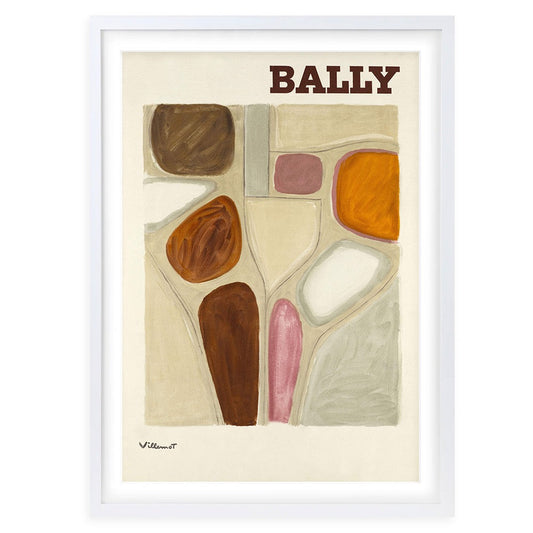 Wall Art's Bally 2 Large 105cm x 81cm Framed A1 Art Print