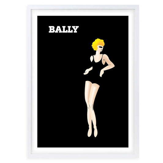 Wall Art's Bally 8 Large 105cm x 81cm Framed A1 Art Print