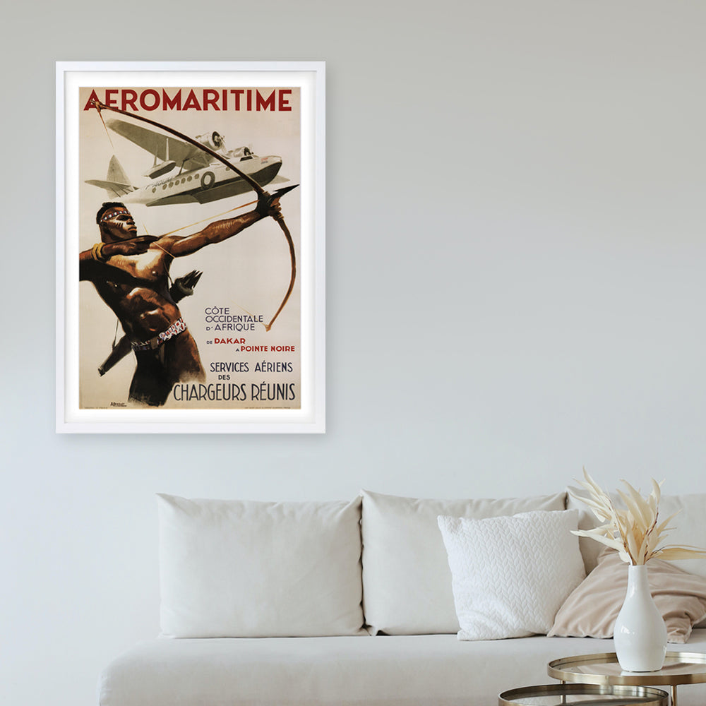 Wall Art's Cointreau 1930 Large 105cm x 81cm Framed A1 Art Print