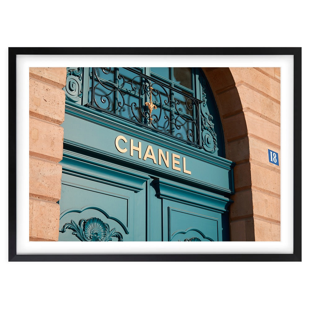 Wall Art's Chanel Store 3 Large 105cm x 81cm Framed A1 Art Print