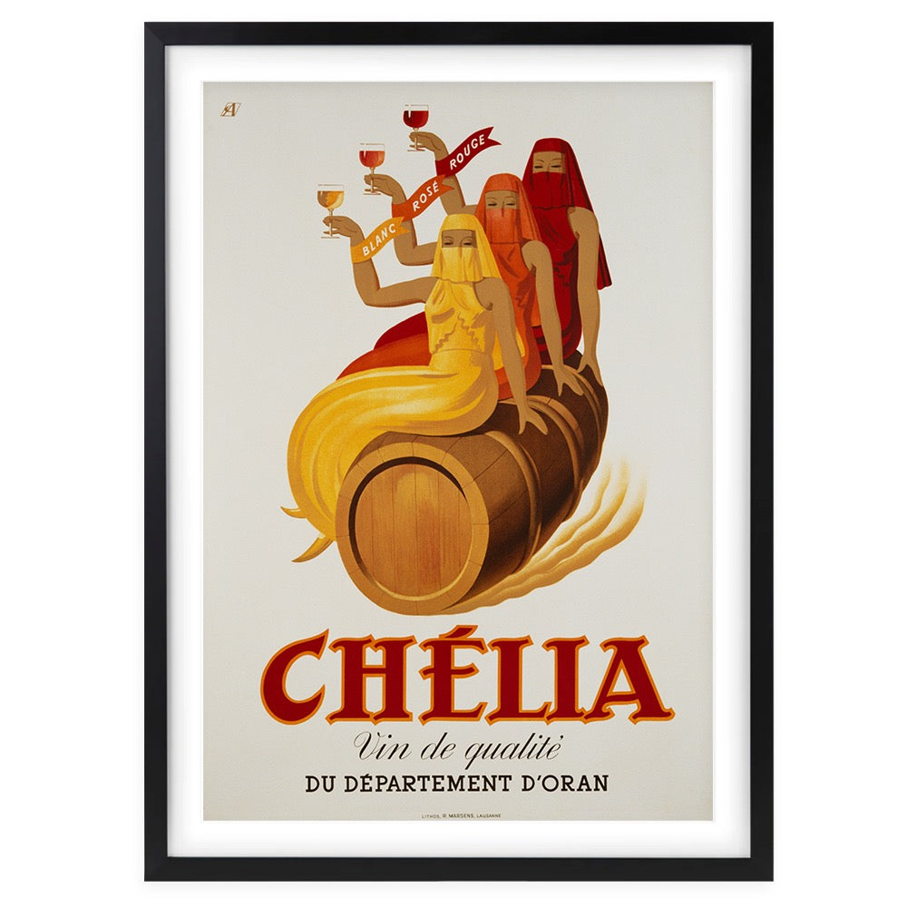 Wall Art's Chelia Large 105cm x 81cm Framed A1 Art Print