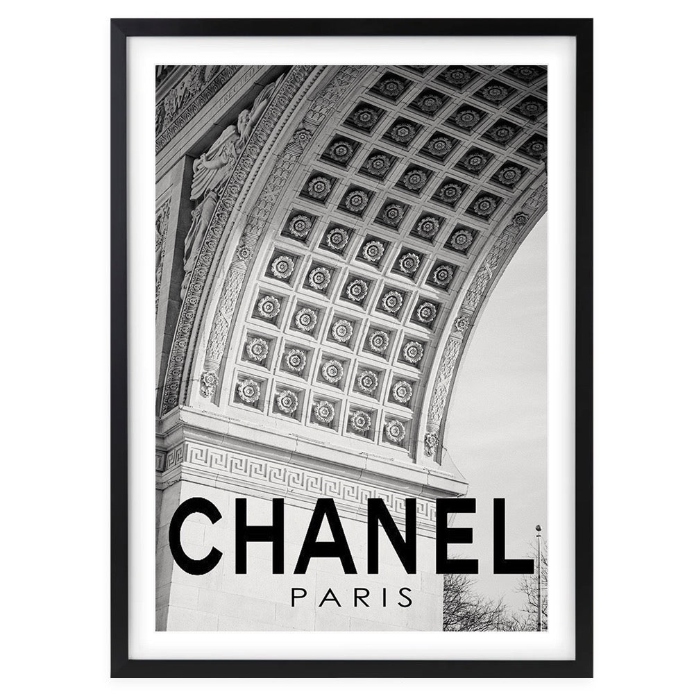 Wall Art's Chanel Paris Framed A1 Art Print