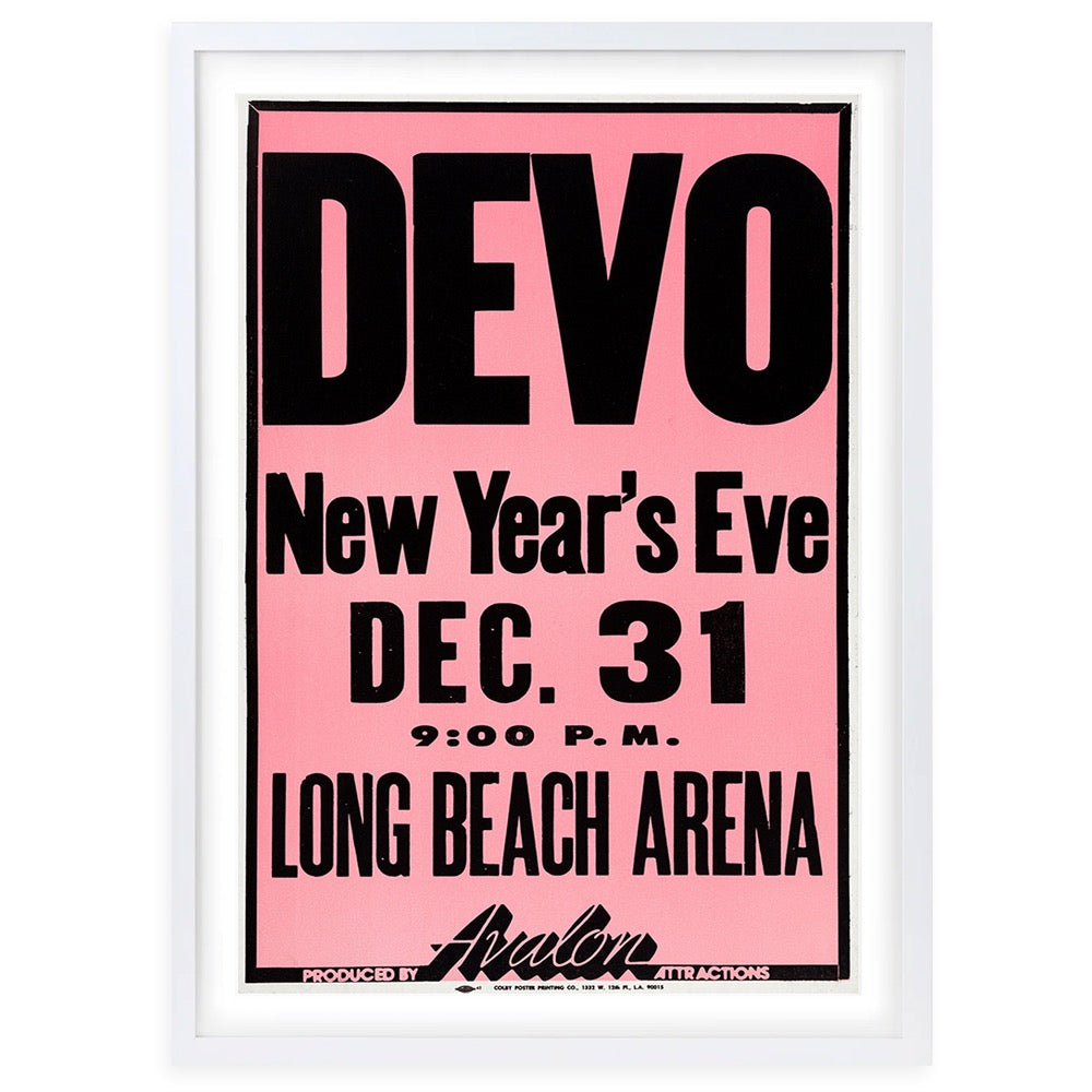 Wall Art's Devo Large 105cm x 81cm Framed A1 Art Print