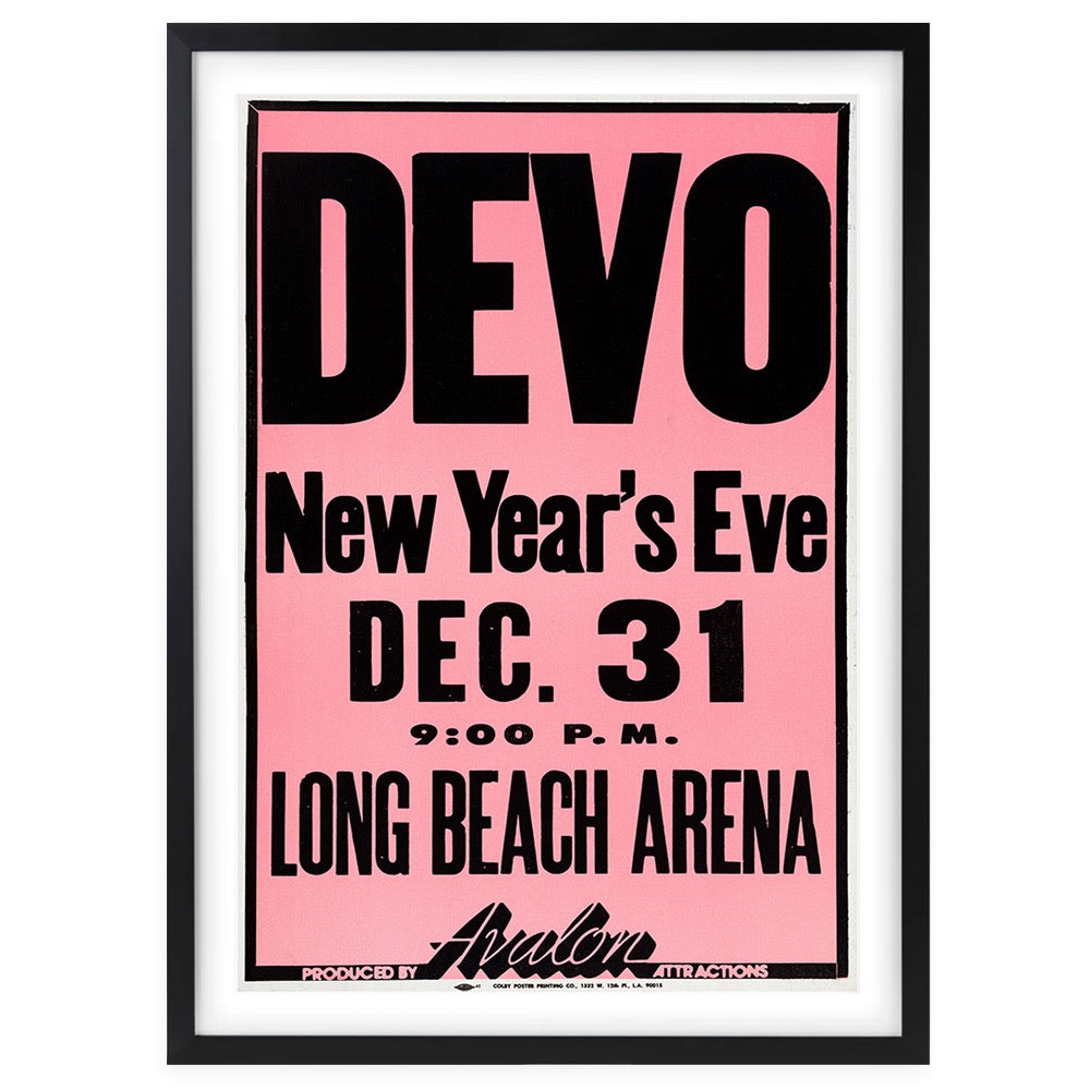 Wall Art's Devo Large 105cm x 81cm Framed A1 Art Print