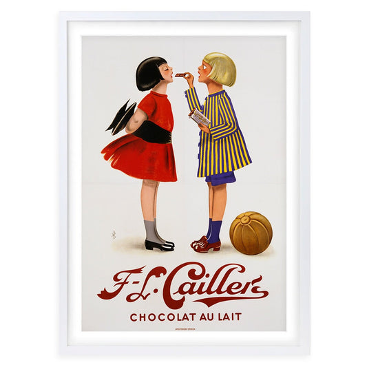 Wall Art's F.L.Caillers Large 105cm x 81cm Framed A1 Art Print