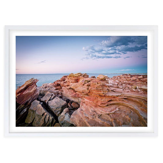 Wall Art's Kimberley Red Rocks Large 105cm x 81cm Framed A1 Art Print