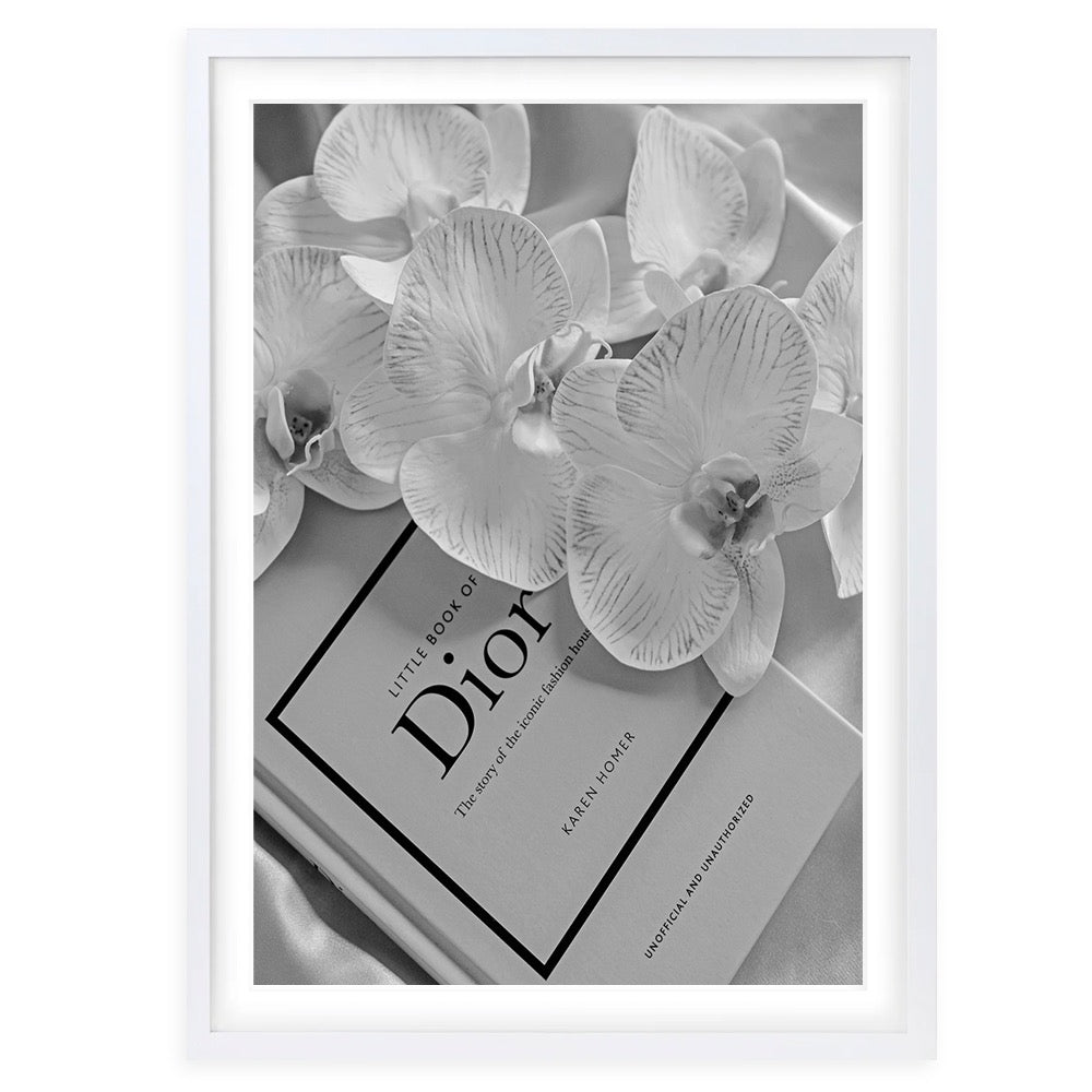 Wall Art's Little Book Of Dior Large 105cm x 81cm Framed A1 Art Print