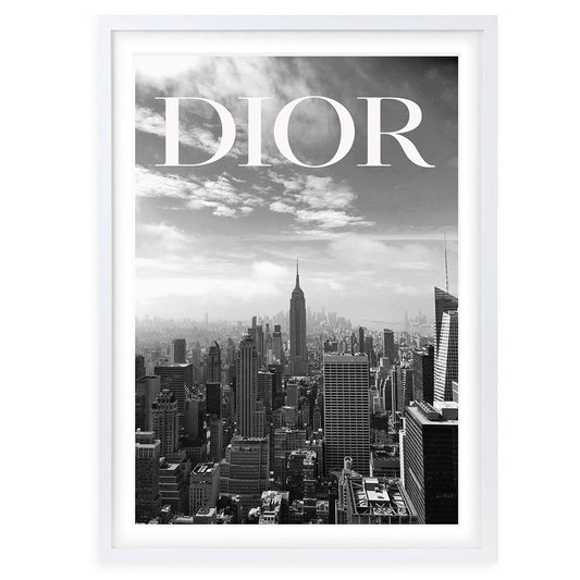 Wall Art's New York Dior Framed A1 Art Print