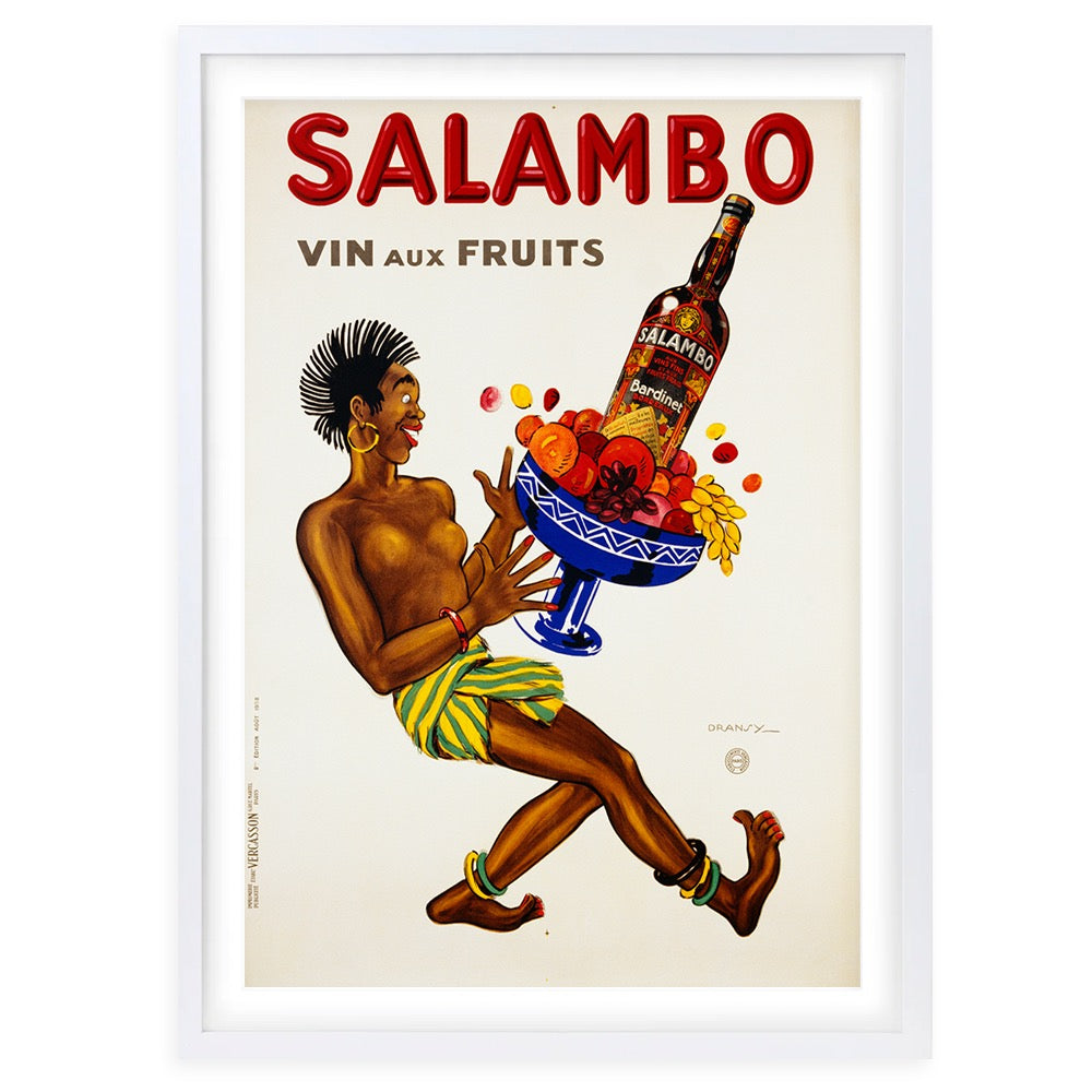 Wall Art's Salambo Large 105cm x 81cm Framed A1 Art Print