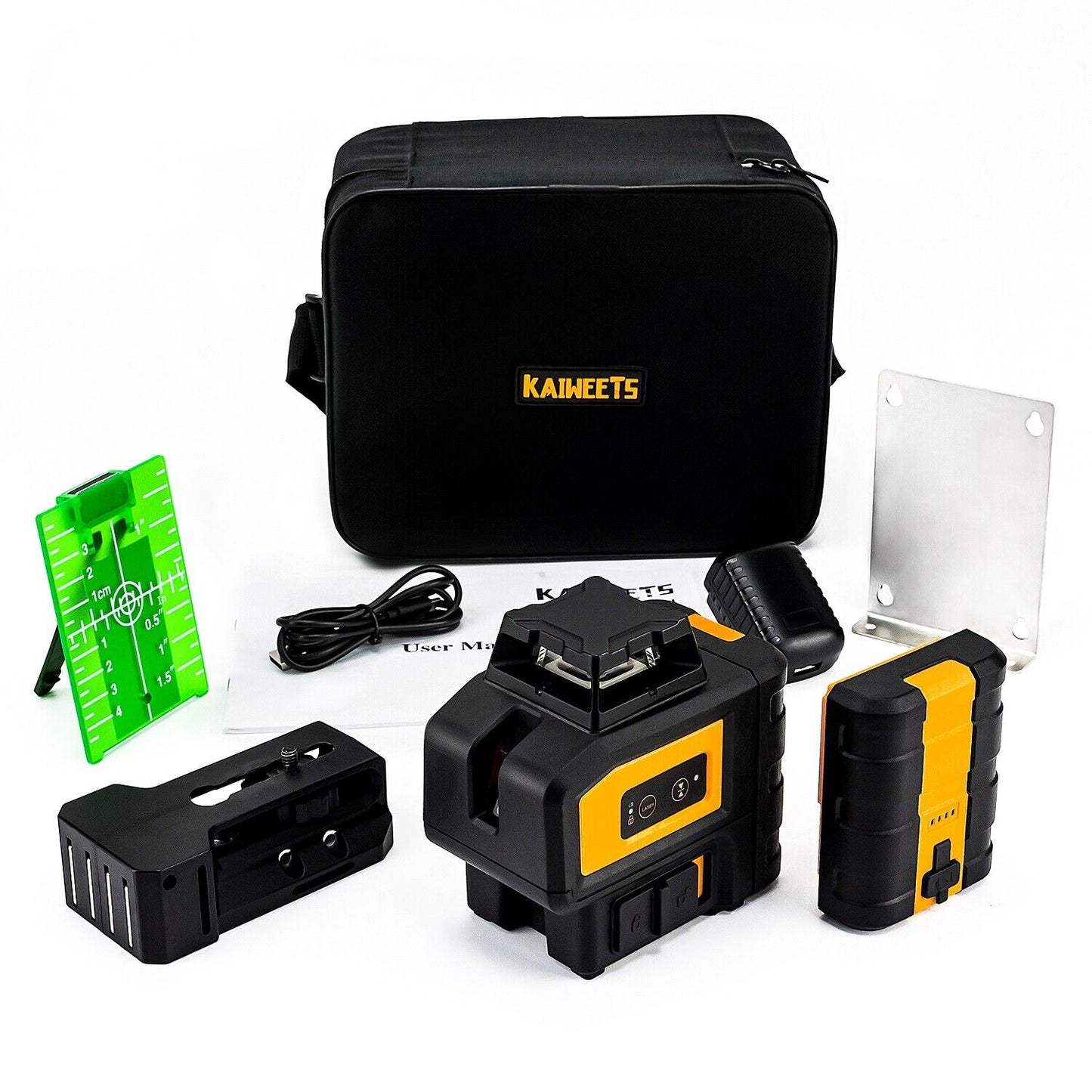 KAIWEETS KT360B Green Laser Level Self Leveling Horizontal Vertical Line Laser Level