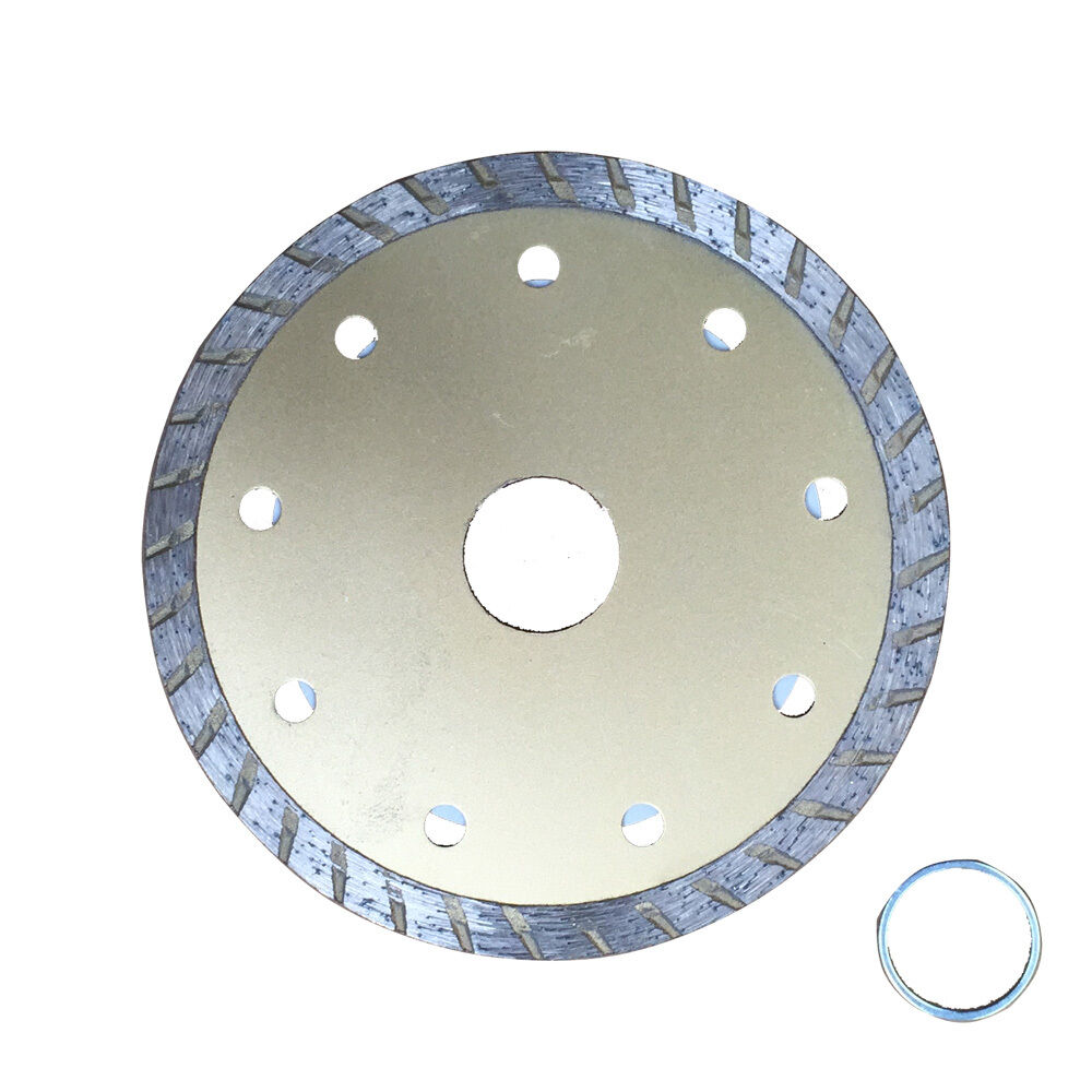 115mm Dry Wet Turbo Diamond Circular Saw Blade 4.5" Cutting Disc 20/22.3mm Tile