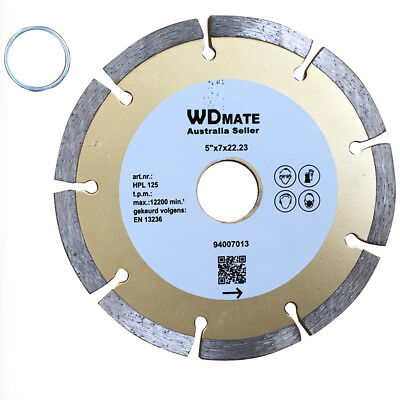 125mm Dry Segment Circular Diamond Saw Blade 5" Cutting Disc 20/22mm Tile Marble