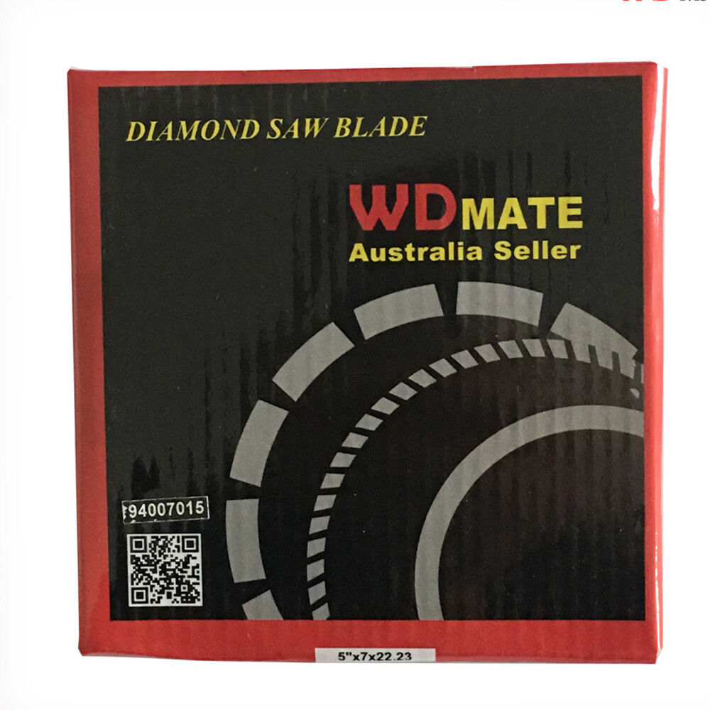 3x Diamond Cutting Disc 125mm 5" Dry Wet Turbo Saw Blade 22/20mm Marble Granite