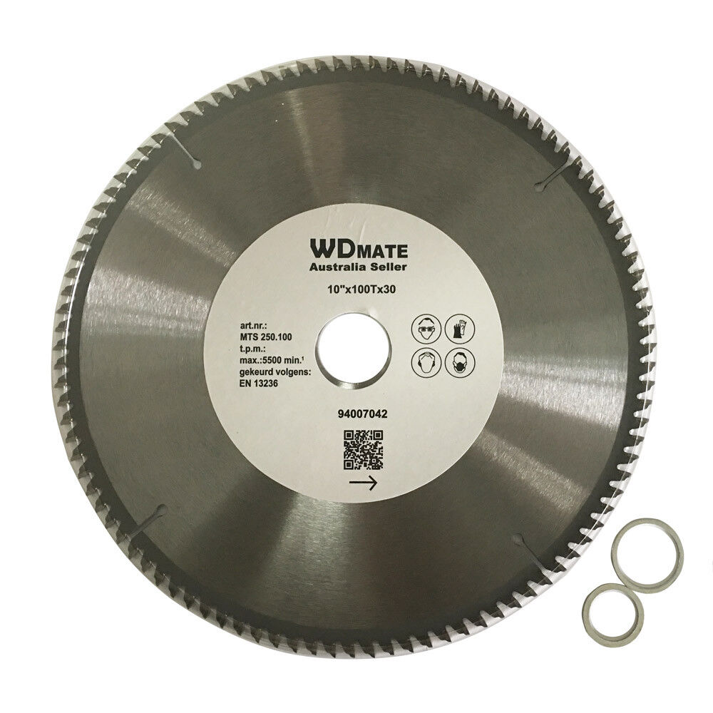 Plastic Aluminium Cutting 300mm 80T Circular Saw Blade TCT Wheel 12" 30/25.4mm