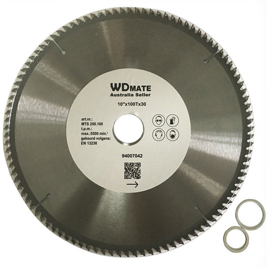 3x 300mm 80T Alloy Plastic Circular Cutting Saw Blade Disc TCT Wheel 12" 30mm