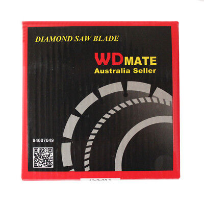 2x 105mm Dry Diamond Cutting Wheel 4.0" Segment Saw Blade 22.3mm Tile Concrete