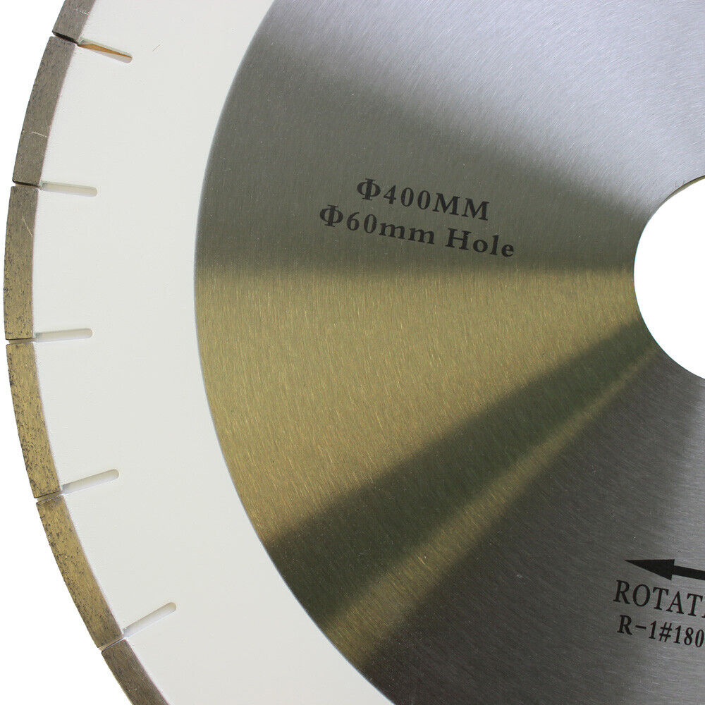 400mm Premium Artificial Stone Diamond Cutting Blade Silenced Circular Saw Disc