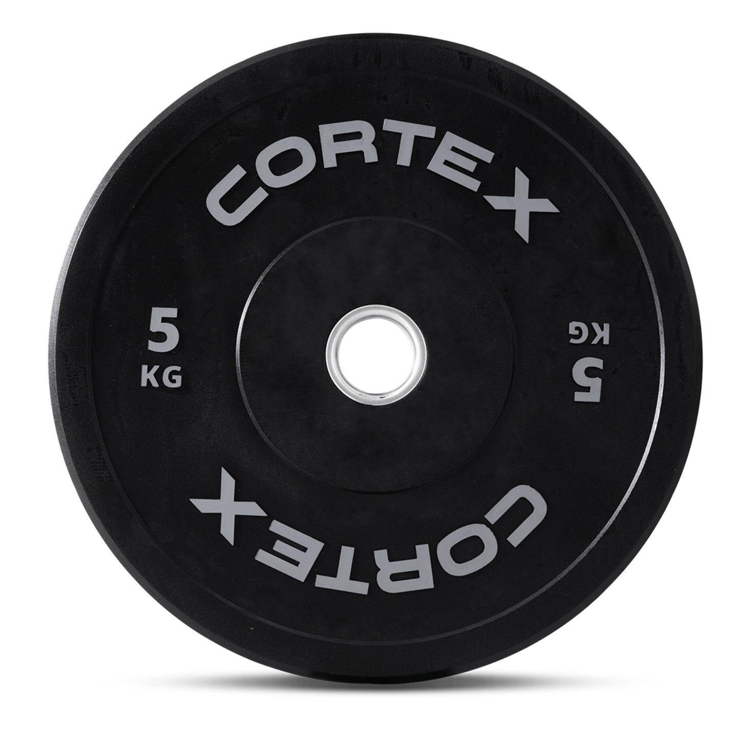 CORTEX 5kg Black Series V2 50mm Rubber Olympic Bumper Plate (Pair)