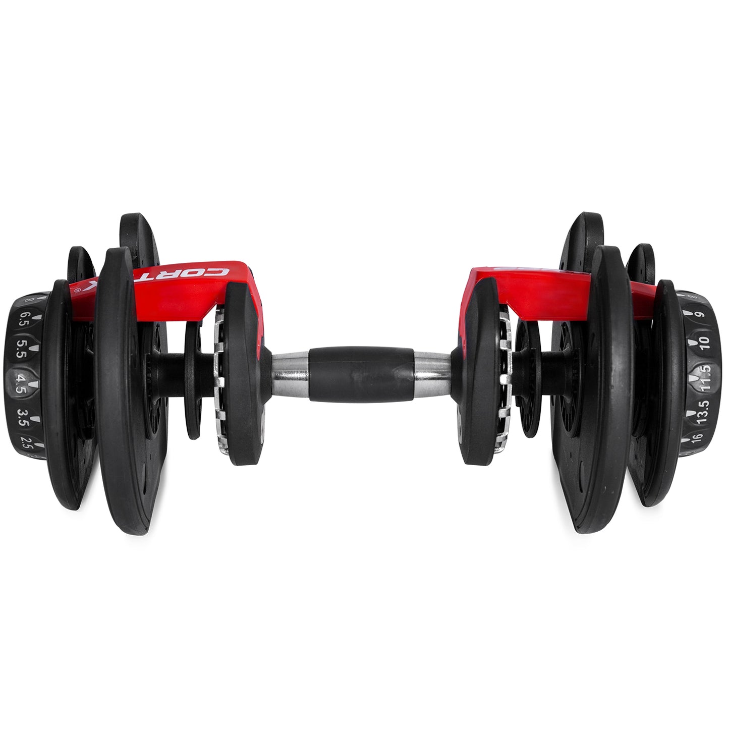 CORTEX 52.5lbs Adjustable Dumbbell Pair with Stand