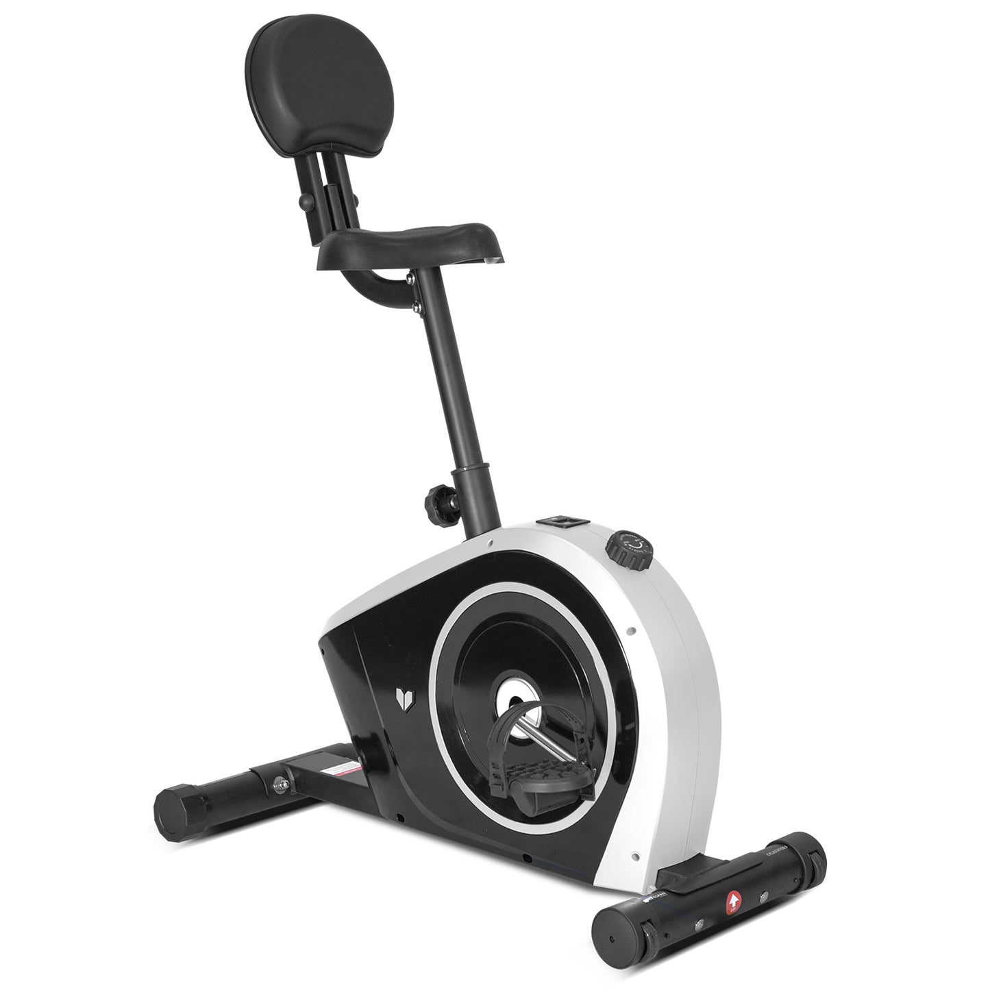 Lifespan Fitness Cyclestation 3 Exercise Bike with ErgoDesk Automatic Standing Desk 150cm in White/Black